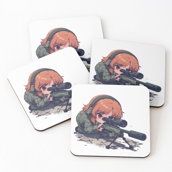 Item preview, Chibi Nishizumi Miho Girls und Panzer Sniper Cute designed and sold by Williamhallano.