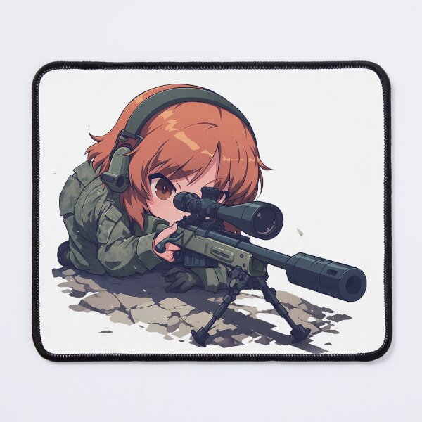 Item preview, Chibi Nishizumi Miho Girls und Panzer Sniper Cute designed and sold by Williamhallano.