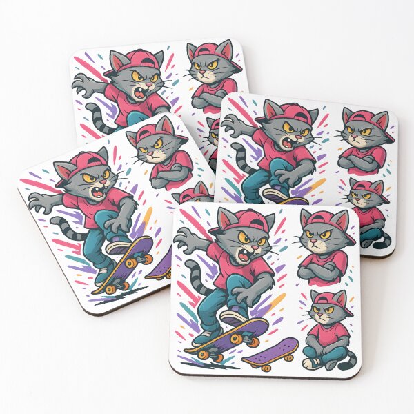 Item preview, Skater Cat designed and sold by FreddyE.