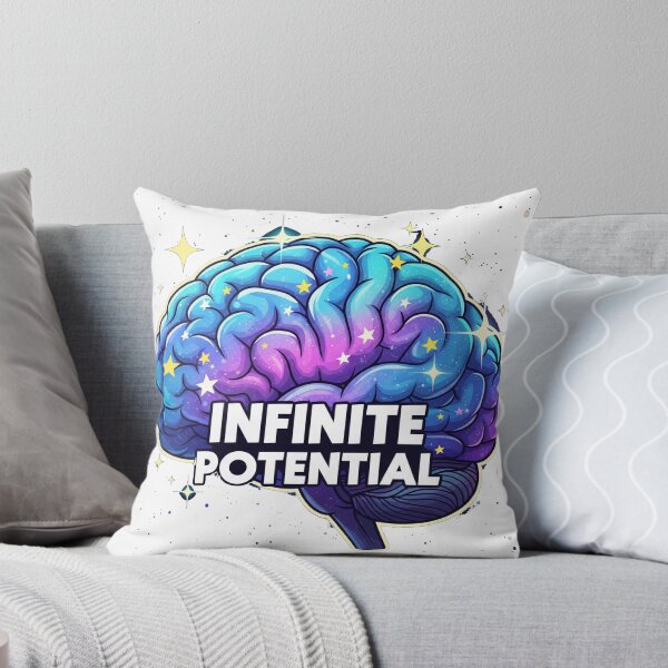 Item preview, Infinite Potential – Galaxy Brain Cartoon with Stars designed and sold by 001Haiba.