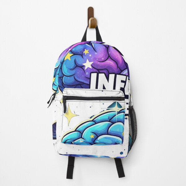 Item preview, Infinite Potential – Galaxy Brain Cartoon with Stars designed and sold by 001Haiba.
