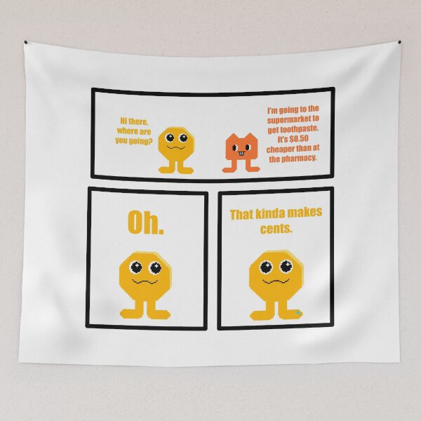 Item preview, Kinda Makes Cents designed and sold by chowlet.
