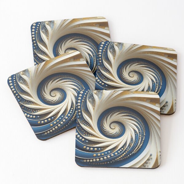 Item preview, Colorful Abstract Fibonacci Art 7 designed and sold by Vicky Brago-Mitchell®.