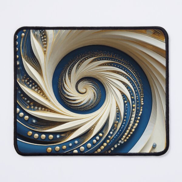Item preview, Colorful Abstract Fibonacci Art 7 designed and sold by Vicky Brago-Mitchell®.