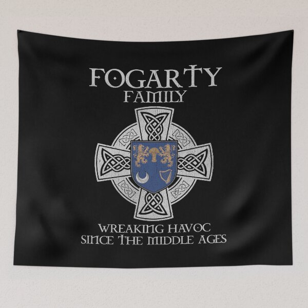 Item preview, Fogarty Family Crest – Medieval Heritage Emblem for Ancestry Lovers & Vintage Style Fans designed and sold by 9X FR.