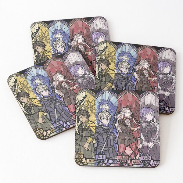 Item preview, Fire Emblem Three Houses stained glass - FE3H designed and sold by Aixen Art.