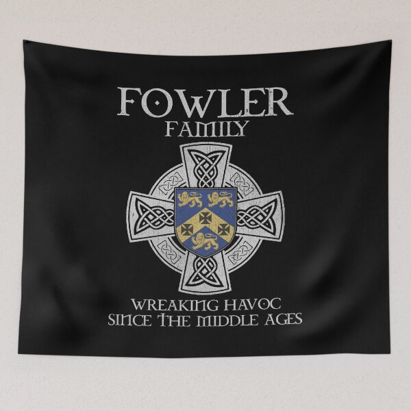 Item preview, Fowler Family Crest – Medieval Heritage Emblem for Ancestry Lovers & Vintage Style Fans designed and sold by 9X FR.