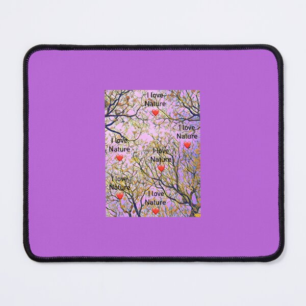 Item preview, I LOVE NATURE IN SHADES OF PINK COLOURS designed and sold by VEDAStyle.