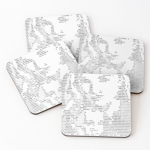 Item preview, Holy Madonna and Child – ASCII Art designed and sold by Domenico Scalise.