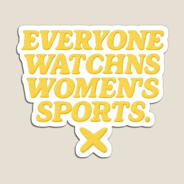 Item preview, Embroidered Everyone watches women's sports  - Basketball womens fans  designed and sold by SkeletonsDanger.