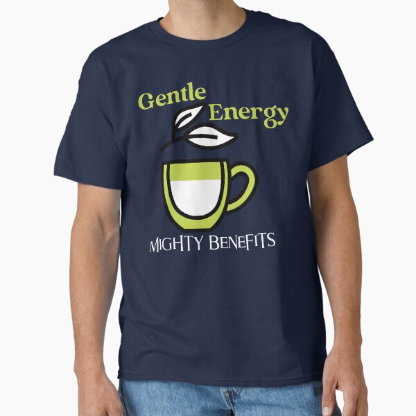 Item preview, Gentle Energy, Mighty Benefits — Calm Focus, Plant Power, Wellness Vibes T-Shirt designed and sold by Dbm_Teeverse: Where Tees Meet the Universe.