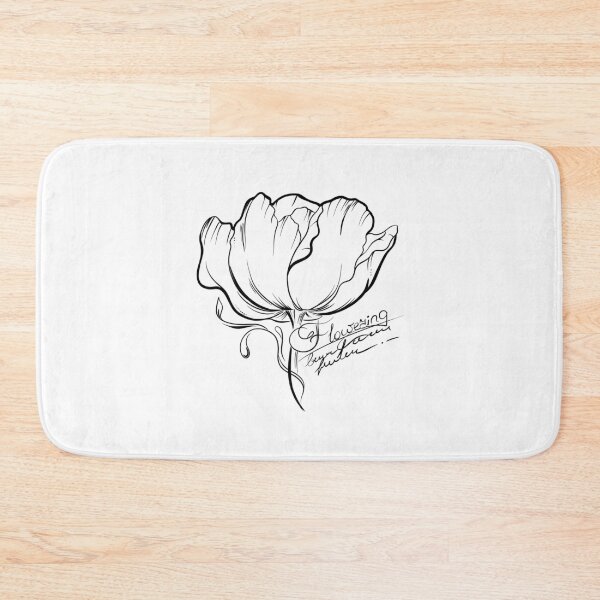 Item preview, Black line flower designed and sold by Darya Bogatskaya79.