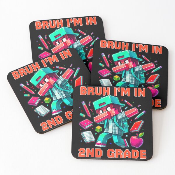 Item preview, Bruh I'm in 2nd Grade Dabbing Boys Kids Gamer Back To School designed and sold by ILoveWeedLive.
