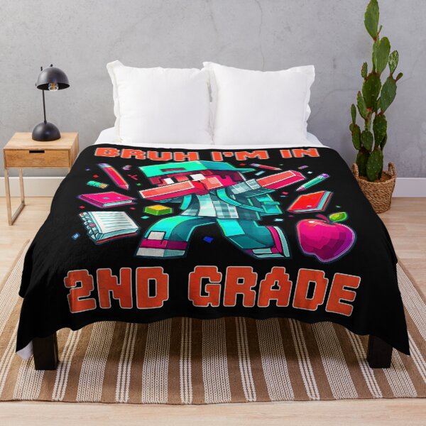Item preview, Bruh I'm in 2nd Grade Dabbing Boys Kids Gamer Back To School designed and sold by ILoveWeedLive.