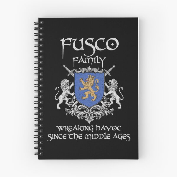 Item preview, Fusco Family Crest – Medieval Heritage Emblem for Ancestry Lovers & Vintage Style Fans designed and sold by 9X FR.