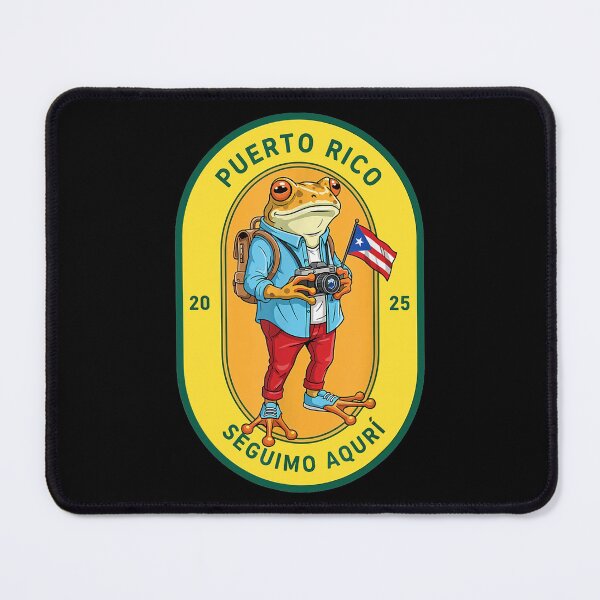 Item preview, Más Fotos Puerto Rico Rican Flag Funny Sapo Concho Frog Meme designed and sold by chung2525.