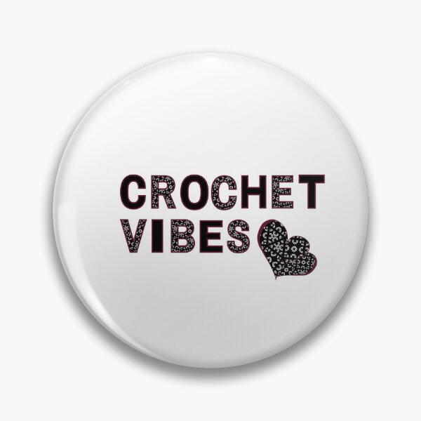 Item preview, Crochet Vibes PNG – Yarn Letter Frame for Stickers, Mugs, Tote Bags & Gifts designed and sold by gloriamelrose.