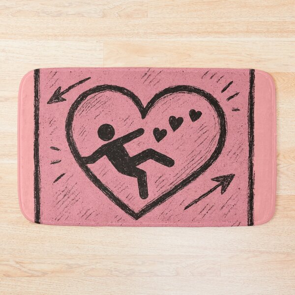 Item preview, Caution You Might Fall in Love Funny Heart Sign designed and sold by graphicnew.