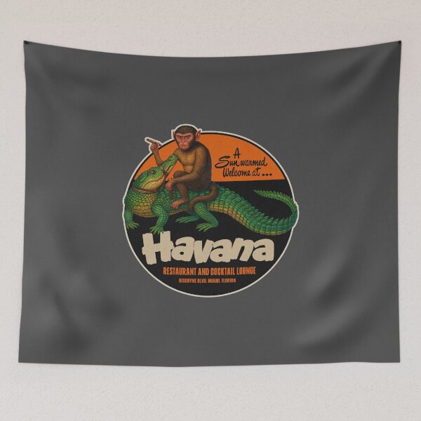 Item preview, Vintage Miami Cuban Restaurant and Bar designed and sold by Kujo Dangerous Vintage.