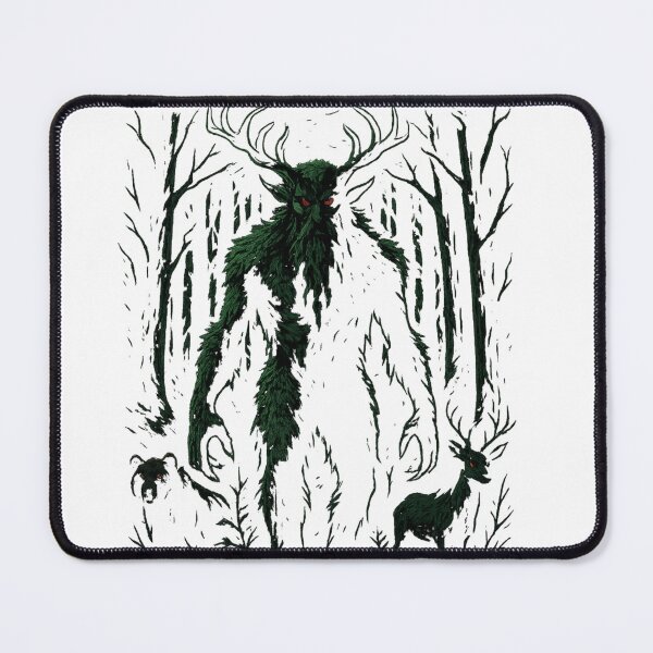 Item preview, T-shirt with a motif from Slavic mythology: Leshy designed and sold by PROJEKT CERTPRO.