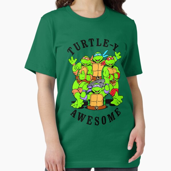 Item preview, Teenage Mutant Ninja Turtles Turtle-Y Awesome Retro Group designed and sold by FifthSun.