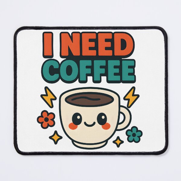 Item preview, I Need Coffee designed and sold by QuickQuackers.