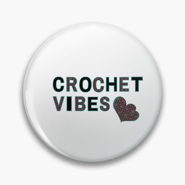 Item preview, Crochet Vibes PNG – Yarn Letter Frame for Stickers, Mugs, Tote Bags & Gifts designed and sold by gloriamelrose.