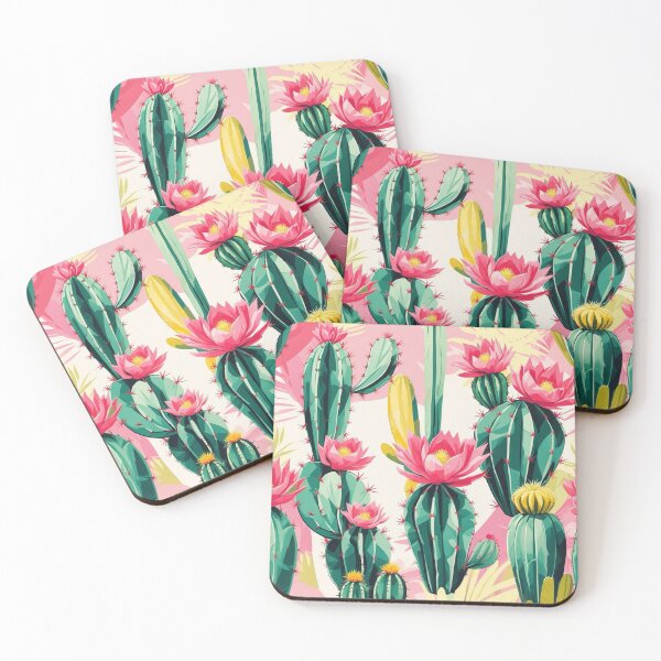 Item preview, Tropical Sunset Cactus • Desert Beach Plants • Surreal Summer Landscape designed and sold by Sugar Wisdom .
