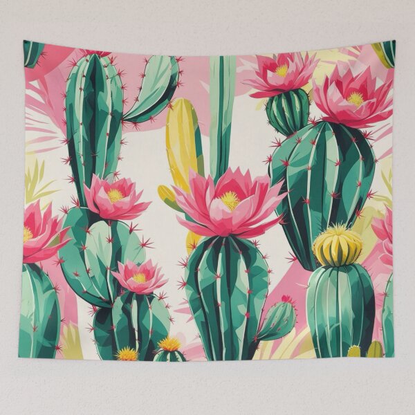 Item preview, Tropical Sunset Cactus • Desert Beach Plants • Surreal Summer Landscape designed and sold by Sugar Wisdom .