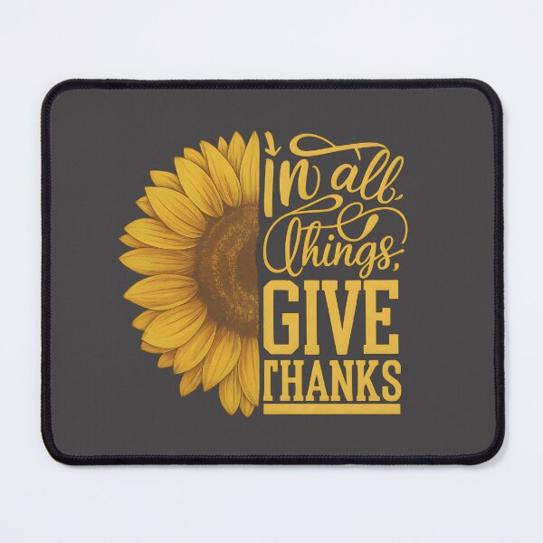 Item preview, In All Things, Give Thanks designed and sold by Uglyandcute.