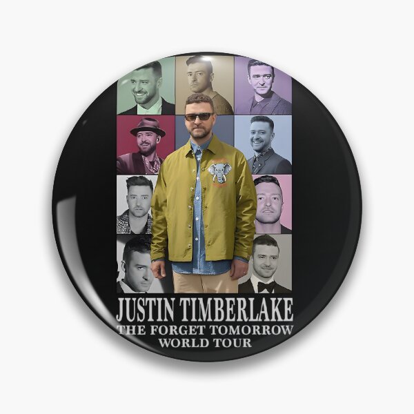 Item preview, Justin Timberlake World Tour Collage Music Poster Art designed and sold by LeonVogel.
