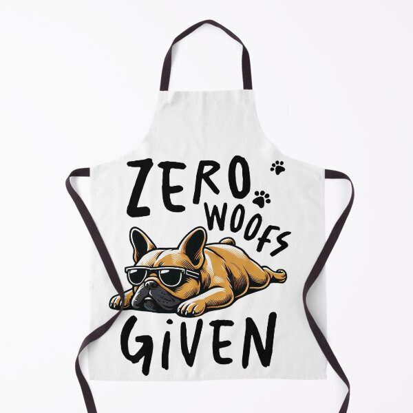 Item preview, Zero Woofs Given – Chill Dog with Sunglasses designed and sold by FashionableDesign.