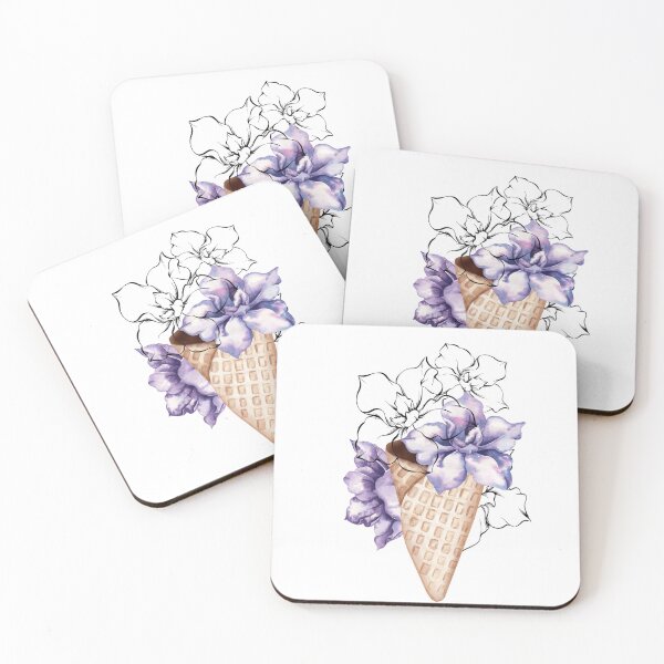 Item preview, Tasty flowered ice cream designed and sold by Darya Bogatskaya79.