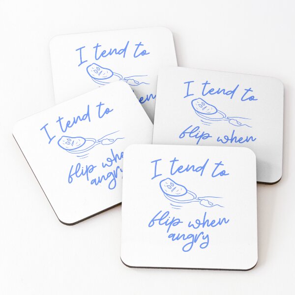 Item preview, I tend to flip when angry designed and sold by BritishDelights.