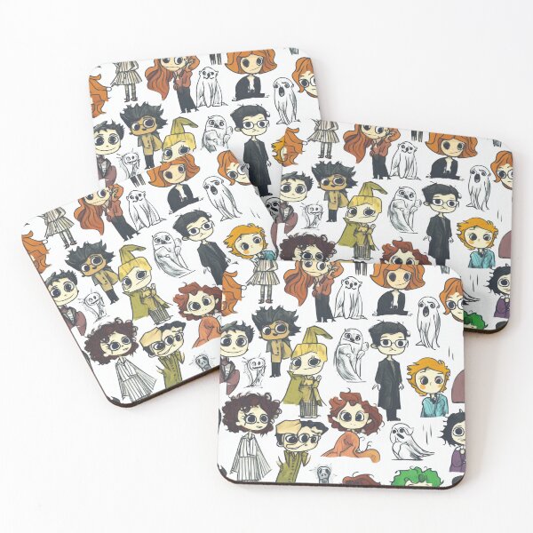 Item preview, Big-Eyed Boos and Bewitching Friends designed and sold by Andy Gambino Art.