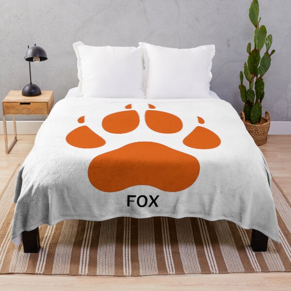 Item preview, Fox Pawprint – Woodland Tracker Badge designed and sold by The Digital Compass.