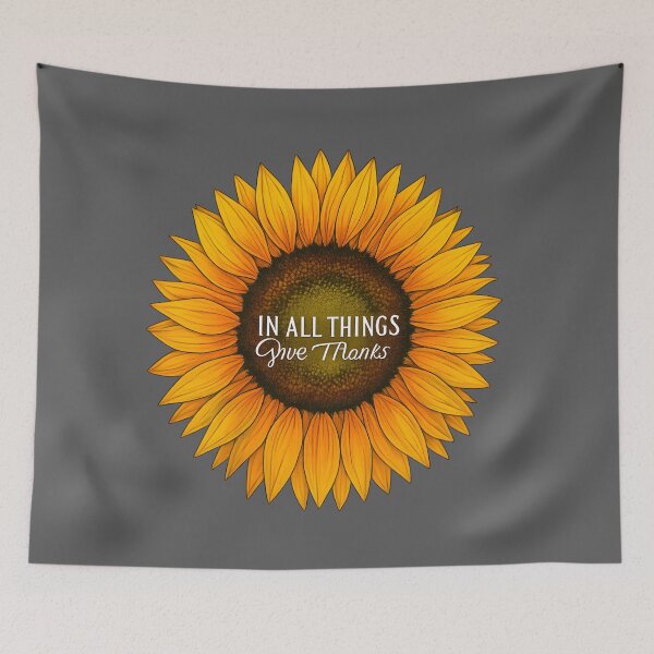 Item preview, In All Things, Give Thanks designed and sold by Uglyandcute.