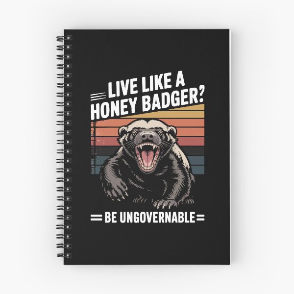 Item preview, Live Like A Honey Badger designed and sold by kudostees.