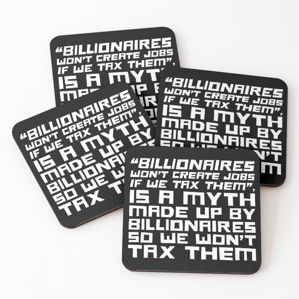 Item preview, Tax Billionaires designed and sold by Texterns.