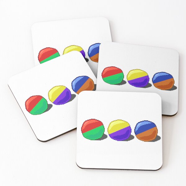Item preview, Dual colour marble trio: complimentary colours designed and sold by CyberphnxArtz.