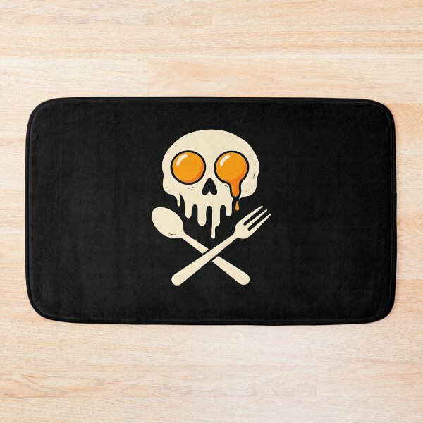 Item preview, Egg Skull and Crossbones Illustration designed and sold by paulrommer.