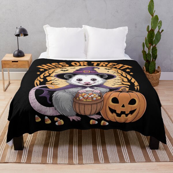 Item preview, Halloween Witch Funny Pumpkin Opossum Possum designed and sold by WalshDrawnLaugh.