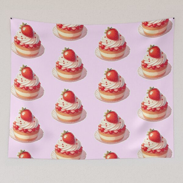 Item preview, Anime Cake – Colorful Kawaii Dessert | Cute Manga Style Food designed and sold by Sugar Wisdom .