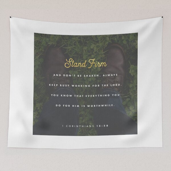 Item preview, 1 Corinthians 15:58 designed and sold by L0VELaughL1VE.