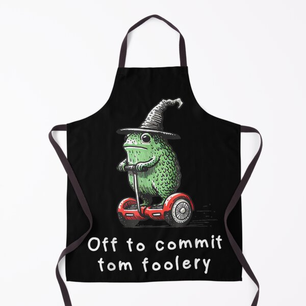 Item preview, Whimsical Frog Wizard Off to Commit Tom Foolery Frog Meme T-Shirt designed and sold by LeonellDavy.