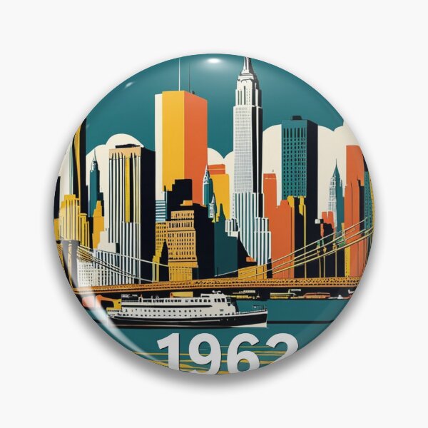 Item preview, Vintage New York Poster 1960s Sixties designed and sold by KALEIDOSCOPE UK.