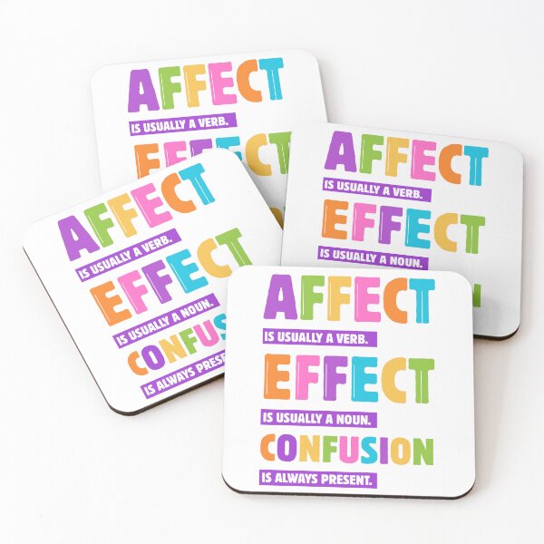 Item preview, Affect vs Effect Grammar – Funny Word Nerd Gift for Writers & Students designed and sold by Yuli Club.