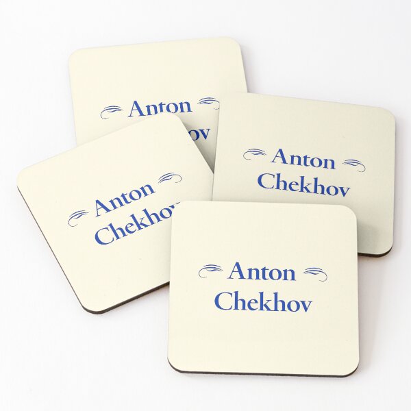 Item preview, Anton Chekov, Russian Playwright, Classic Literature designed and sold by CharlottePlaceArt.