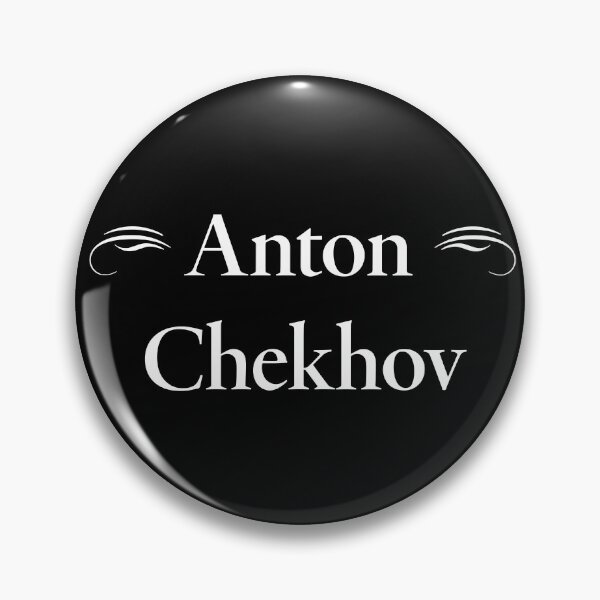 Item preview, Anton Chekov, Russian Playwright, Classic Literature designed and sold by CharlottePlaceArt.