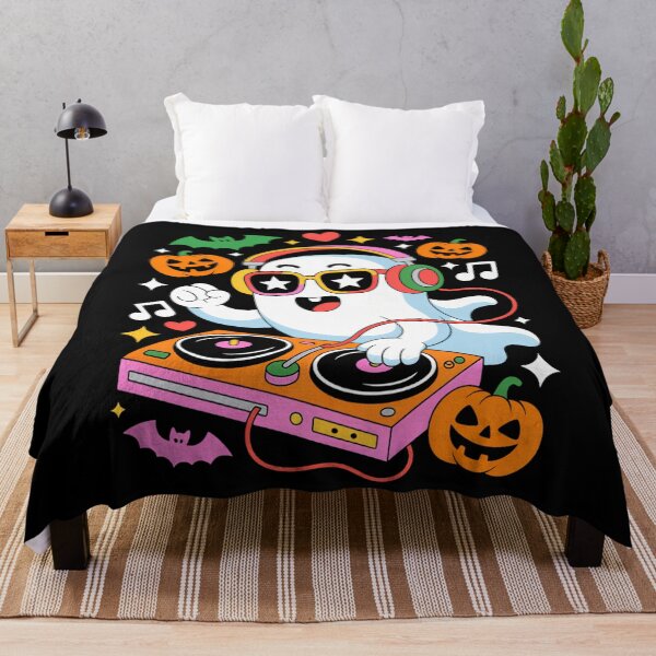 Item preview, Humor Halloween Ghost Cute Music Lovers designed and sold by WalshDrawnLaugh.